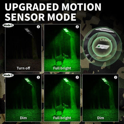 Solar Green Light for Hunting Hogs Deer,Fish light -15,000lumens
